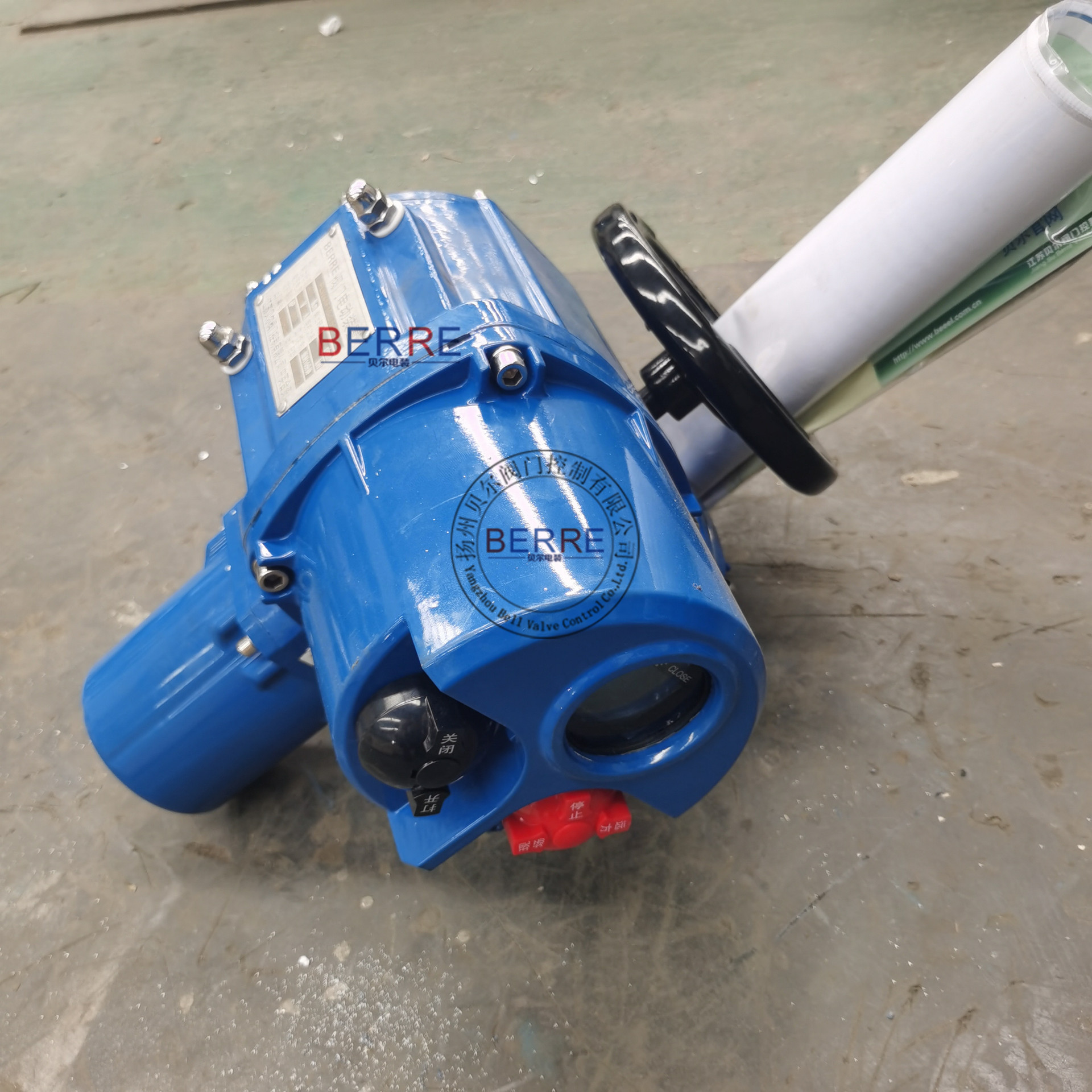 贝尔Q40调节型角行程电动执行器配风门等部分回转类阀门