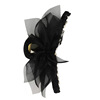 Crab pin with bow, black hairgrip, shark, 2023, internet celebrity, new collection