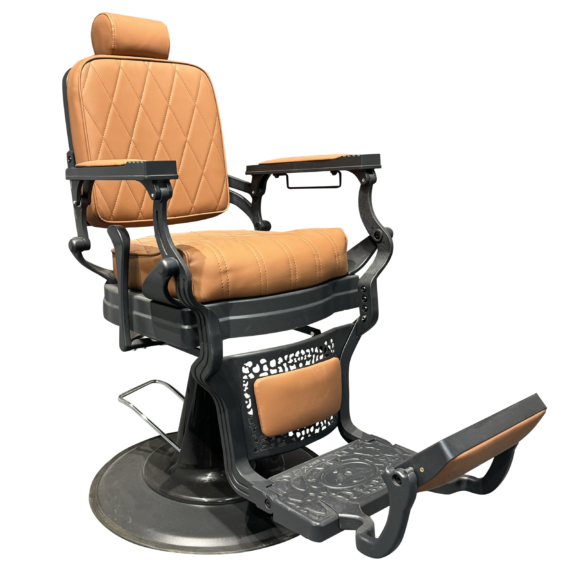 Silla de salón de alta calidad se puede elevar y bajar silla de peluquería retro silla de salón de peluquería