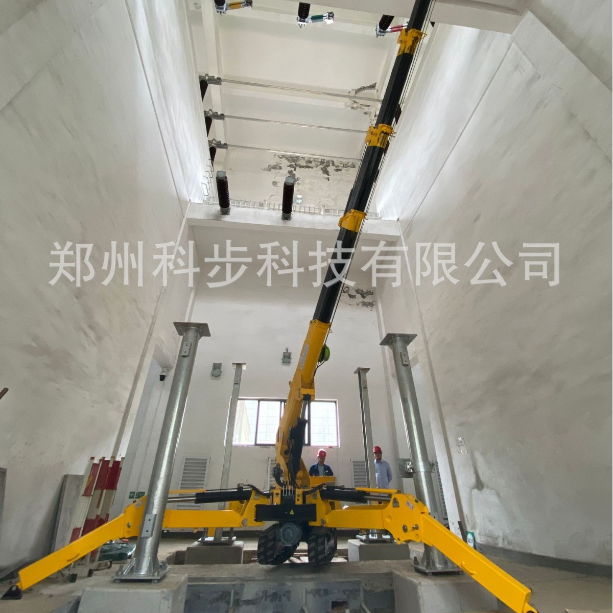 蜘蛛吊车 3吨履带蜘蛛吊车车间楼顶用微小型履带起重蜘蛛吊车