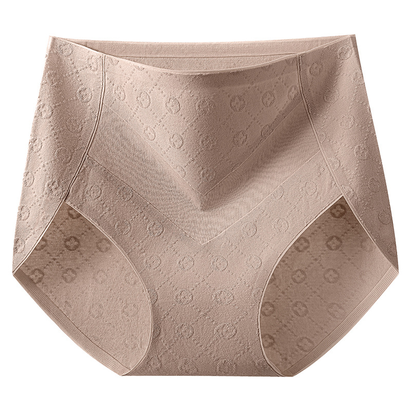 Sin costuras cintura alta algodón para mujer vientre para niña algodón puro antibacteriano algodón puro nuevo estilo madre sin pantalones cortos de cadera refrescante