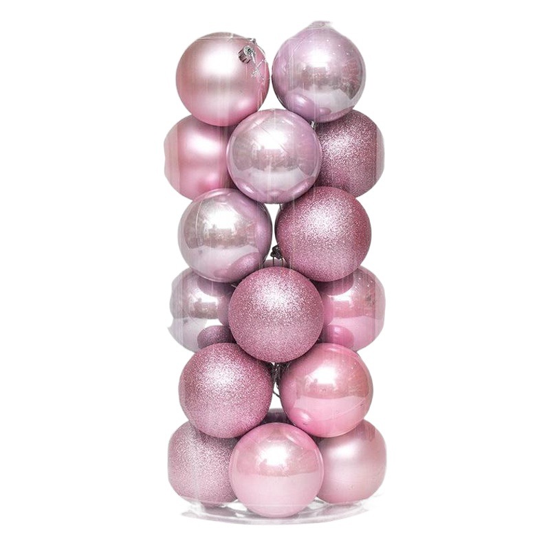 Bola decorativa de Navidad galvanoplastia bola de plástico 3468CM barril Bola de Navidad centro comercial techo árbol de Navidad colgante bola colgante