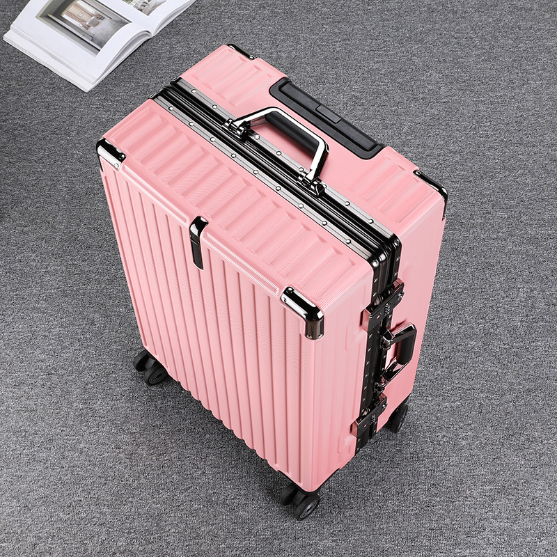 高品質のスーツケース、万能ホイール、耐衝撃性、20/24/26/28inch インチ、旅行用スーツケース、トロリーケース、アルミフレーム、チェックイン用