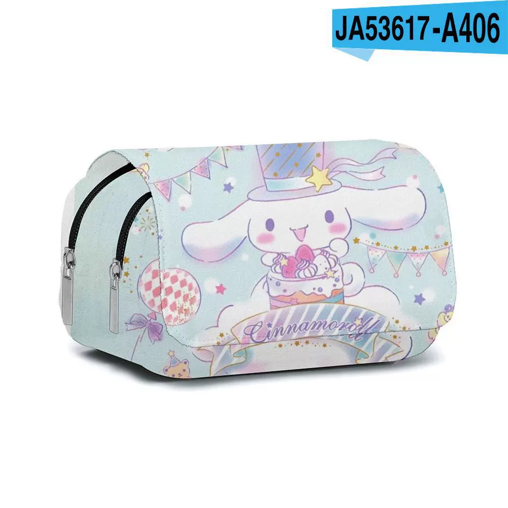 Sanrio, двойной слой футляр для карандашей, 3D, Cinnamoroll