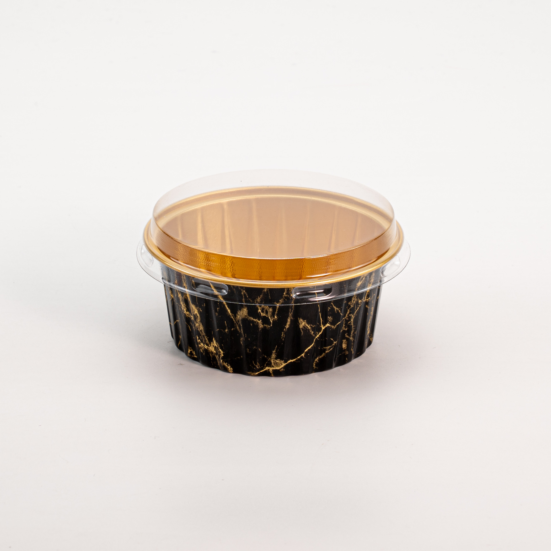 Cubierta plana enana de mármol dorado negro