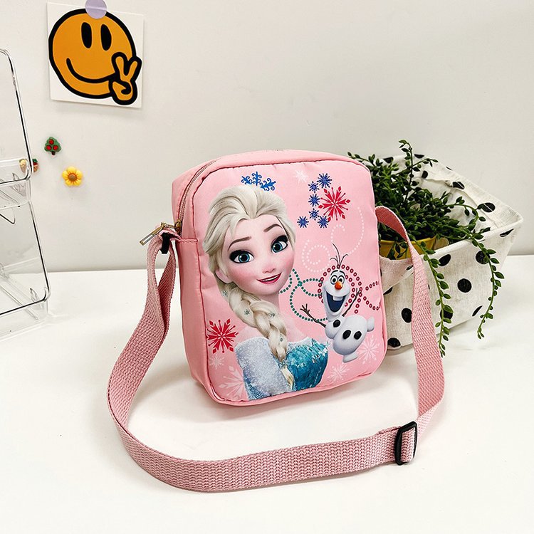 New children's backpack, fashionable and trendy student backpack, lightweight, large capacity, cartoon print, kindergarten coin purse