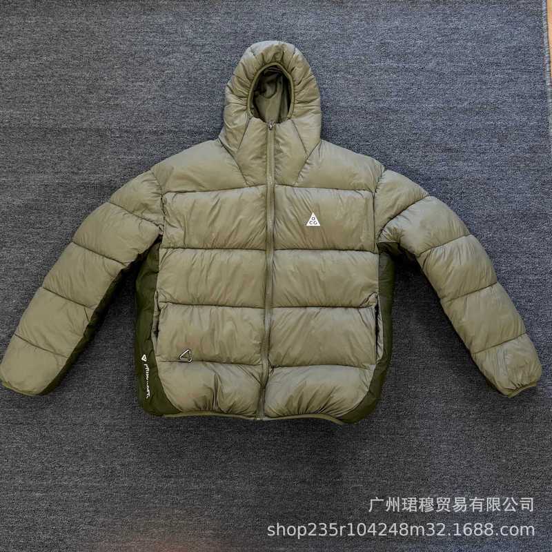 跨境外贸秋冬爆款ACG机能棉服户外男女款棉衣拼色连帽面包服外套|undefined