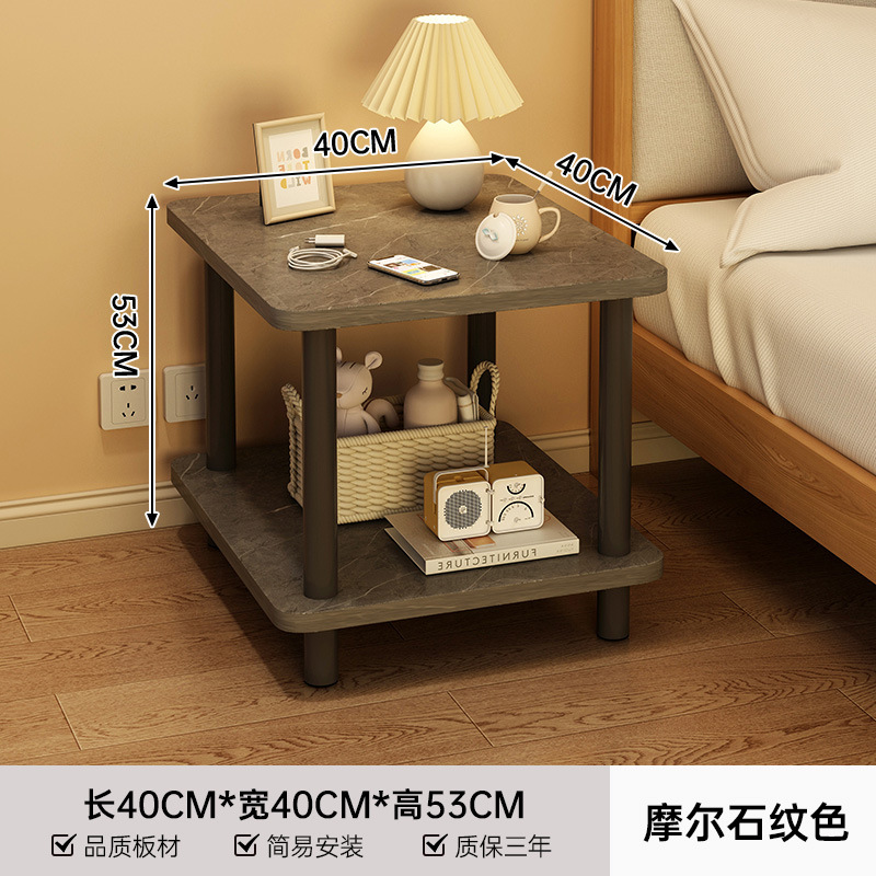 Estante de cabecera de la cama Estante de almacenamiento del dormitorio Estante pequeño junto a la cama Estante de esquina Estante de almacenamiento integrado contra la pared Estante de almacenamiento Reemplazo de cabecera de la cama