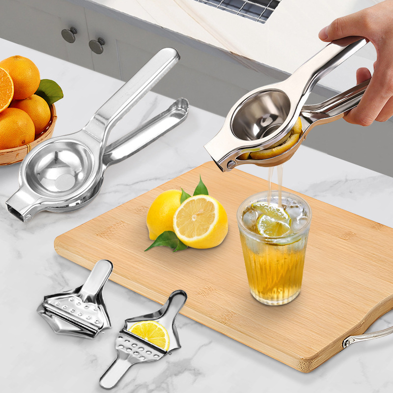 Stainless Steel Manual Lemon Clip Household Hand Juicer Orange Squeezer Juicer Commercial Fruit Squeezer Stainless Steel Manual Lemon Clip Household Hand Juicer Orange Squeezer Juicer Commercial Fruit Squeezer