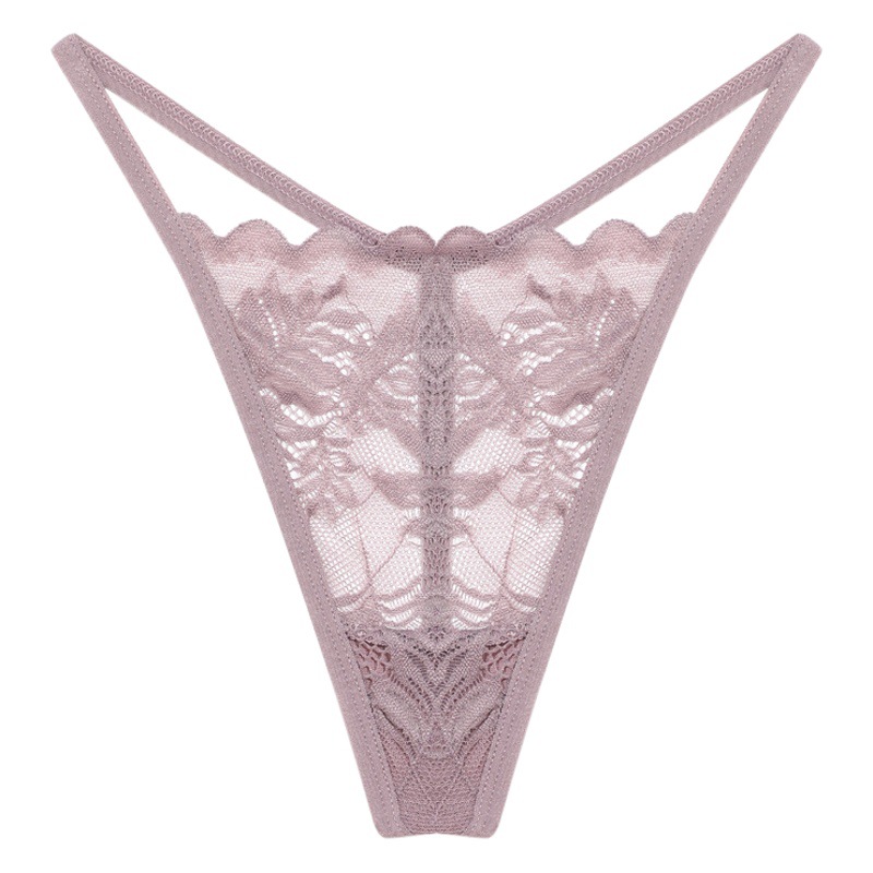New women's high elastic push-up seamless breathable sexy comfortable lace thong