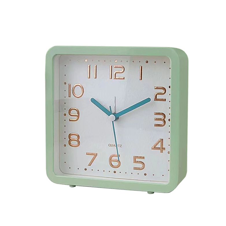 Reloj Despertador Retro de Escritorio y Cabecera, Metal, para Estudiantes y Dormitorio image 6