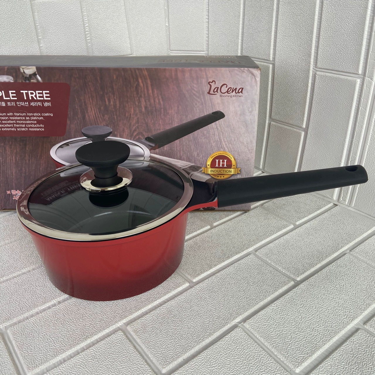 Корейский оригинальный импорт молочный cooker 20 см дополнительный продукт молочный котёл керамический бытовой детский тёплый молочный котёл для лапши мгновенной