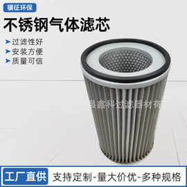 厂家供应 不锈钢气体滤芯 天然气过滤器滤芯 燃气设备过滤芯