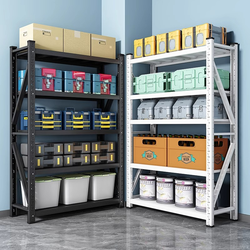 Estantes de almacenamiento Estante de almacenamiento Estante de almacenamiento Estante de exhibición de supermercado de piso multicapa Estante de almacenamiento doméstico Estante de esquina ligero, medio y pesado