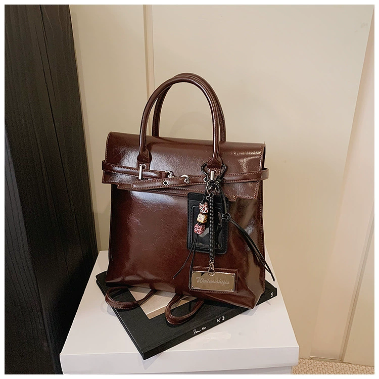 (Cross-border trading), small design backpack, one-shoulder bag, retro capacious shoulder bag