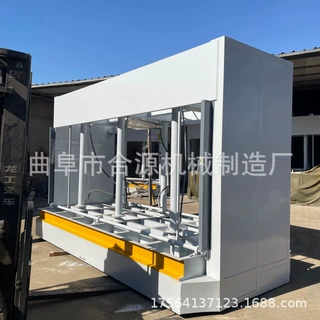 50吨木工刨花板压板机 合源定制钢质复合门防火门板冷压机
