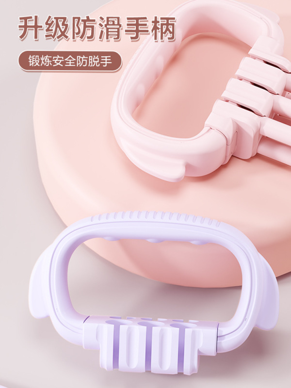 六管調節可能なラリー女性フィットネス弾力帯家庭用開肩美背神器引張りロープ引張り帯練習背中|undefined