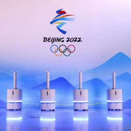 全自动消杀机酒店智能消毒喷雾机器人医院病房雾化机器人