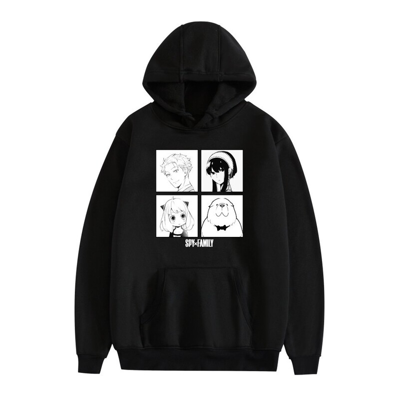 Spy×Family Spy Play House Anime Peripheral Hoodie Hooded Sweatshirt New Men's and Women's Tops