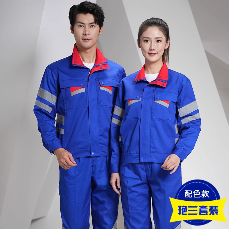 Ropa de trabajo de higiene ambiental multi-reflectante para hombres, ropa de protección laboral verde para el mantenimiento de carreteras y rescate, ropa reflectante