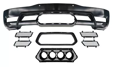 Suitable for Coraettec8 Corvette Big Surrounded - cvt-corvette-c8-20-models-z06-rear-lip-tail-throat