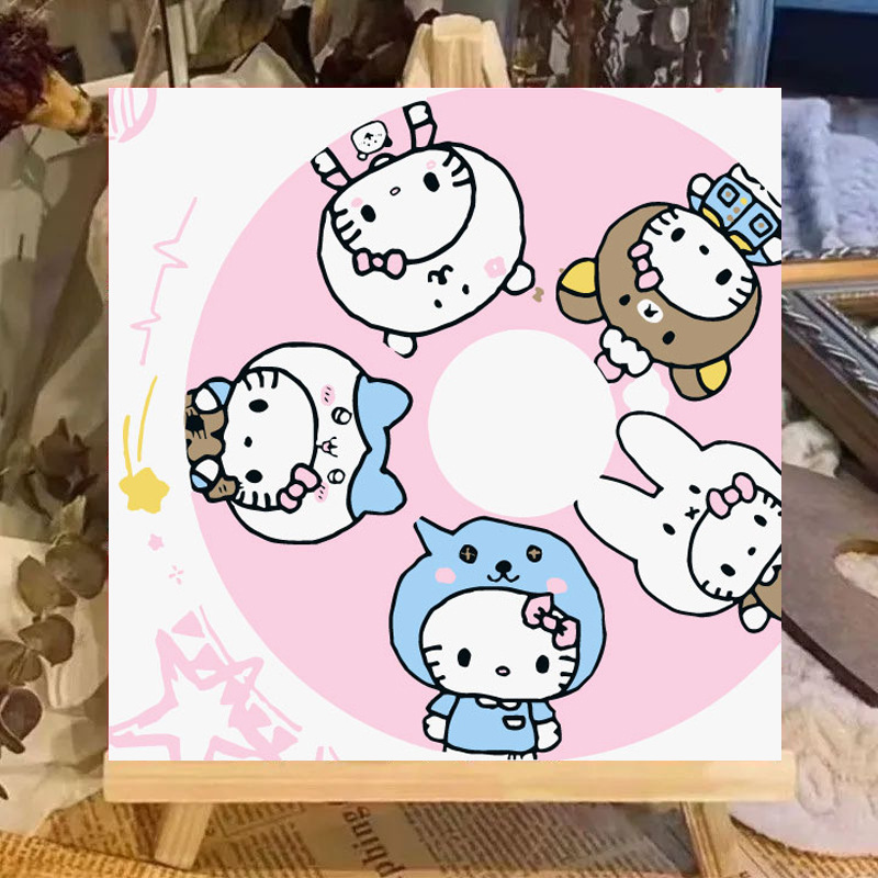 LL273 / 20*20CM(画笔+颜料+绷好内框）