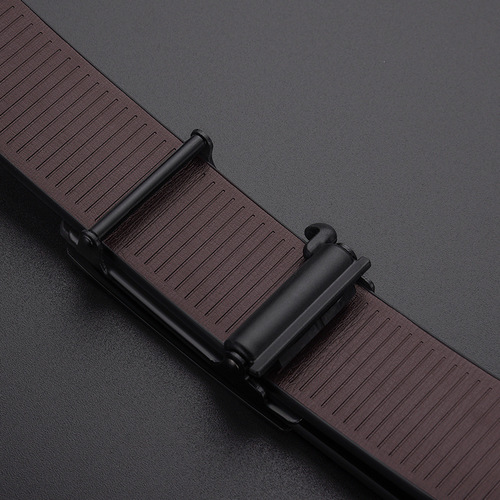 Belt men's classic automatic buckle men's belt pu belt body smooth buckle business belt wholesale men's belt new style