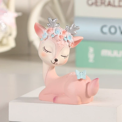 Car ornaments, Car Ornaments, Safe Journey - couple-deer-cute-pink