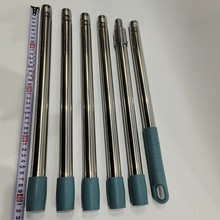 跨境亚马逊不锈钢杆拼接伸缩杆摘果神器杆子拖把杆油漆刷杆多节杆
