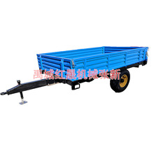 5吨自卸拖车现货 拖拉机牵引农用拖车车斗 非洲欧式拖车