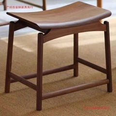 新款元宝凳马鞍凳中式实木家用茶凳化妆客厅换鞋凳子餐饮简约凳子