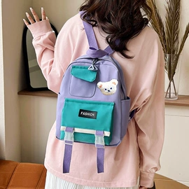 中大学生书包;休闲背包;通用双肩背包