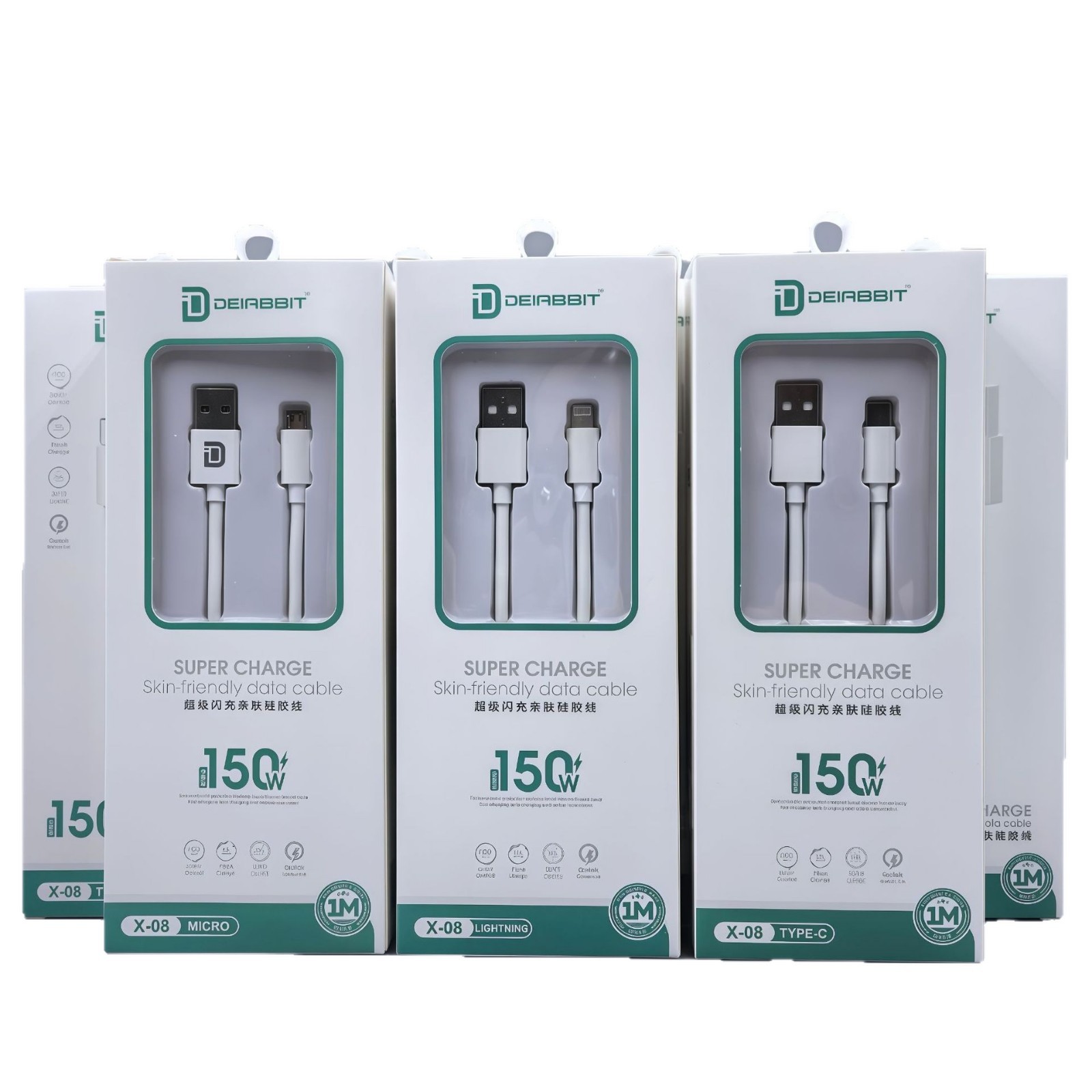 LUOMINRO marca 120W teléfono móvil cable de datos de alta potencia totalmente compatible con el flash de carga teléfono móvil cable de carga rápida fabricante