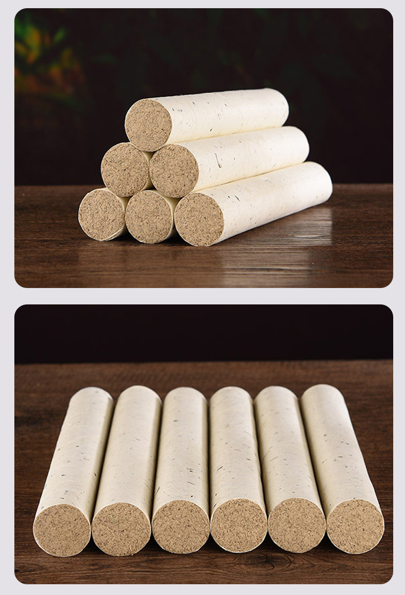 Moxa Stick 25x200mm Pure Mugwort Ai Tiao for Moxibustion Wellness Massage preparation
