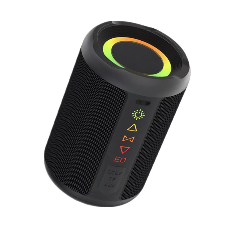 2026 Cross-Border Waterproof Bluetooth Speaker Outdoor Portable High-Volume Card-Insertable Two-In-One Golf Magnetic Speaker