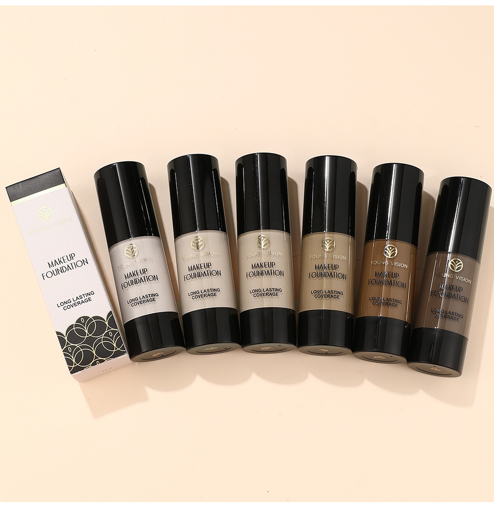 YOUNG VISION Press Foundation Matte, non-smudge, contouring and facial modifying Foundation undefined