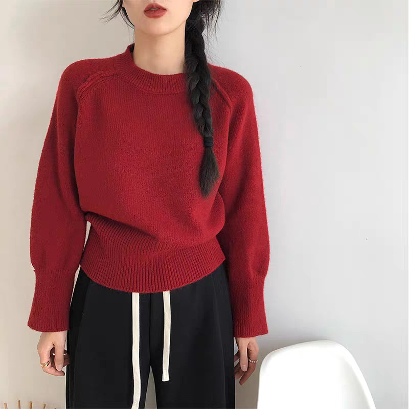 Autumn All-matching Lazy Style Pullover Sweater