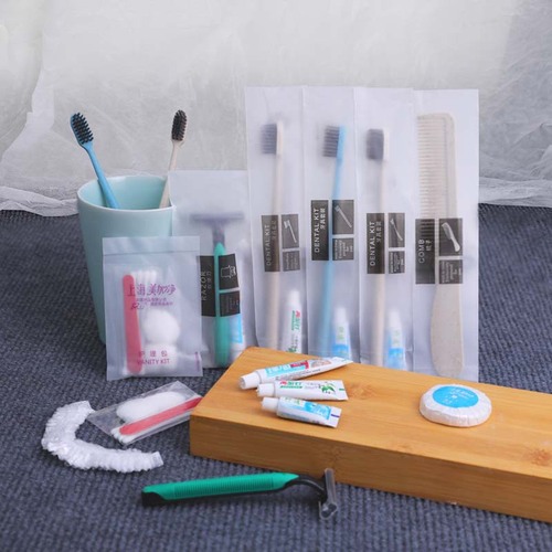 Hotel disposable toothbrush with toothpaste soft bristles hotel B&B toiletries tooth set set for home hospitality