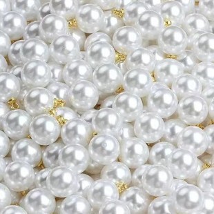 Abs Imitation Pearl High-Gloss Sheep Eye Versatile Pendant DIY Earrings Necklace Clothing Jewelry Accessories Materials Wholesale