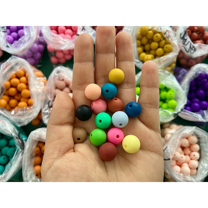 Бусины, свободные бусины, браслет из силиконовых бусин, аксессуары для прорезывания зубов, бусины-разделители, позиционирующие бусины, молярные бусины для ожерелья