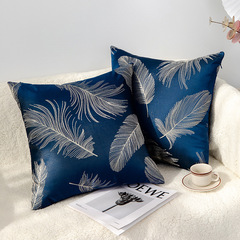 輕奢簡約辦公室抱枕套 立體提花沙發靠枕套抱枕芯ins風現代午休枕
