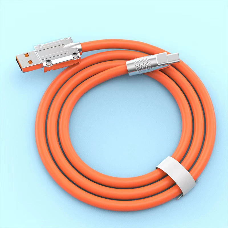 Fast charging data cable (Zhen) 5A/6A PD, Type‑C/Apple/Android, braided, 0.3–3 m
