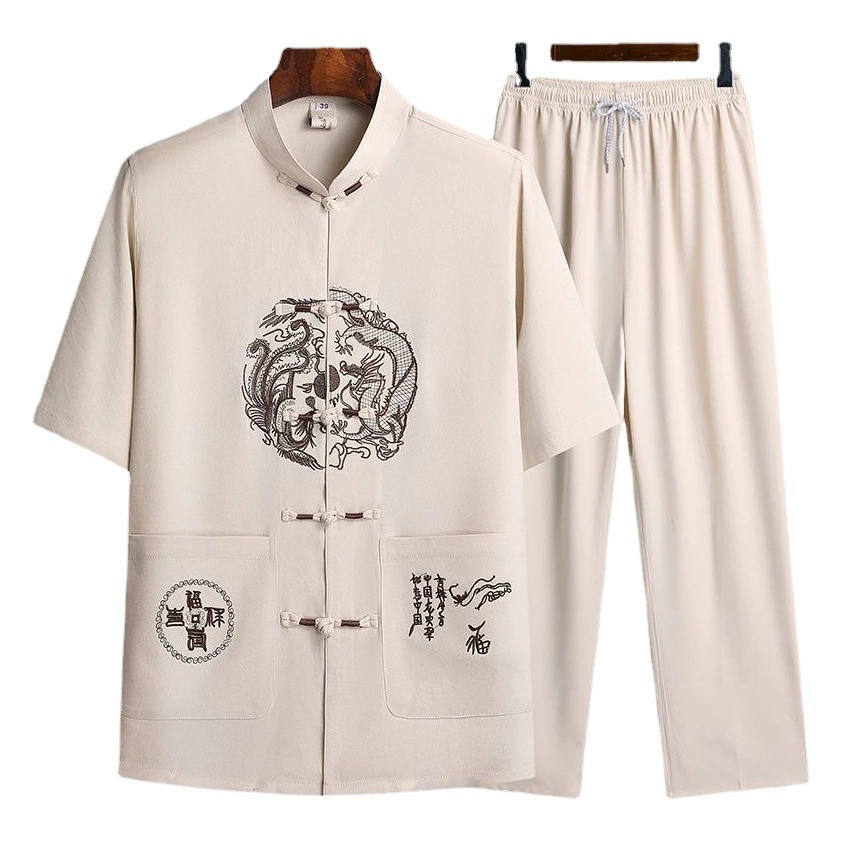 Среднего и пожилого возраста костюм для мальчиков с короткими рукавами