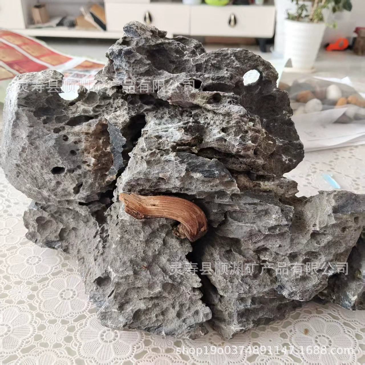 Ландшафтный камень для аквариума, большой кусок зеленого драконьего камня, пористый аквариум, натуральный зеленый драконьий камень, травяной резервуар, готовый настоящий камень