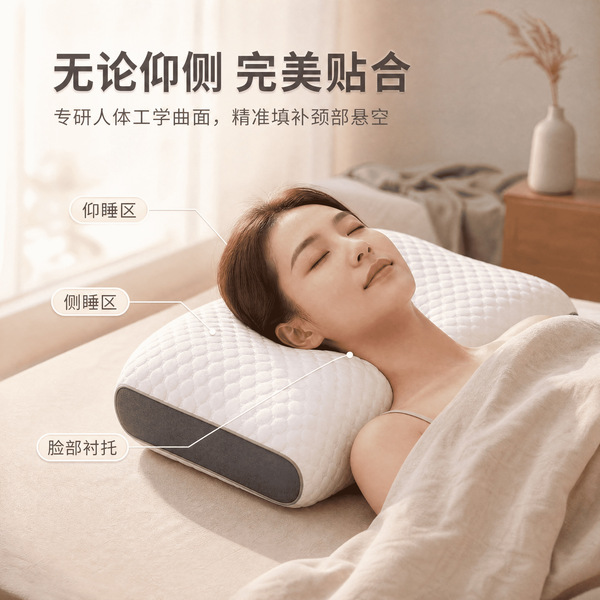 Pillow for home use for students for sleep