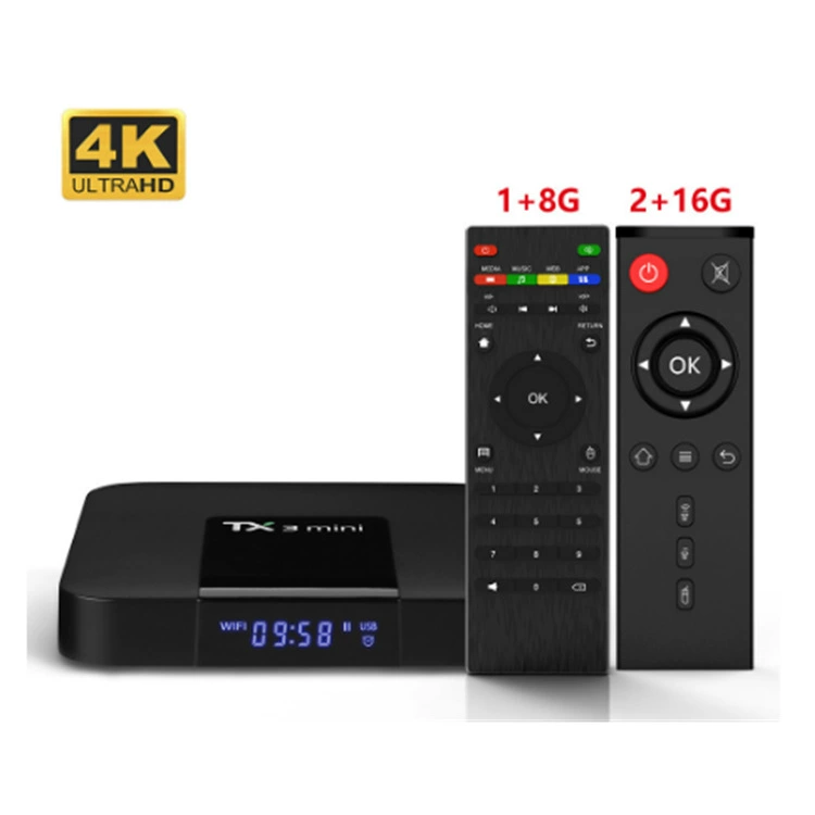 TX3 мини сет-верхняя коробка H313 Android 10.0 1Г/8Г 4K сетевой HD проигрыватель двойной частоты Bluetooth