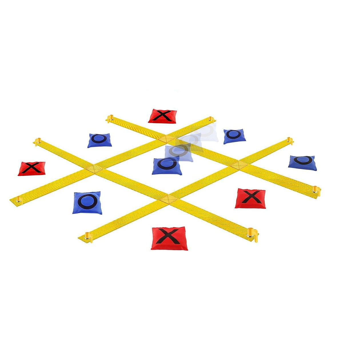 Портативный Tic Tac Toe мешок фасоли метательная игра Jiugongge хорошо-образный мешок с песком отдых на открытом воздухе развлекательный тур