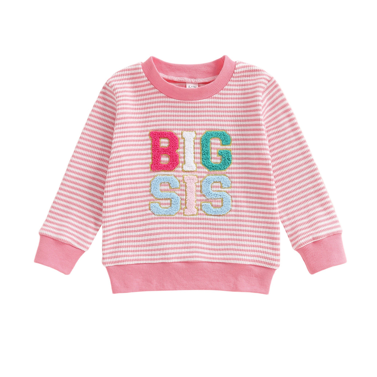 Grenouillère sweatshirt à texture gaufrée pour bébé fille_voghion.com