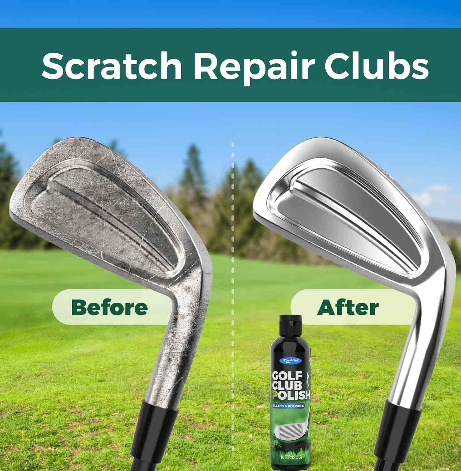 Golfschläger Polierpaste Zur Täglichen Pflege Und Kratzerentfernung_voghion.com