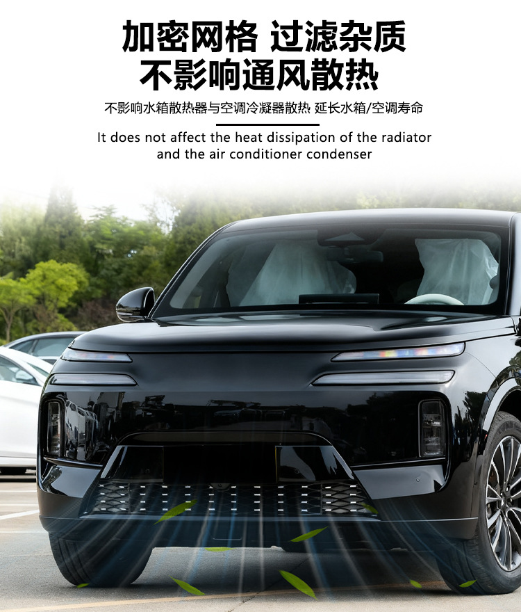 Suitable for Denza N8L Insect-Proof Net Front Grille Water Tank Snap-On Protective Cover Insect-Proof Catkin Modification Accessories